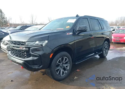 2022 Chevrolet Tahoe 4Wd Z71 z USA, uszkodzony, nr VIN 1GNSKPKD8NR193116